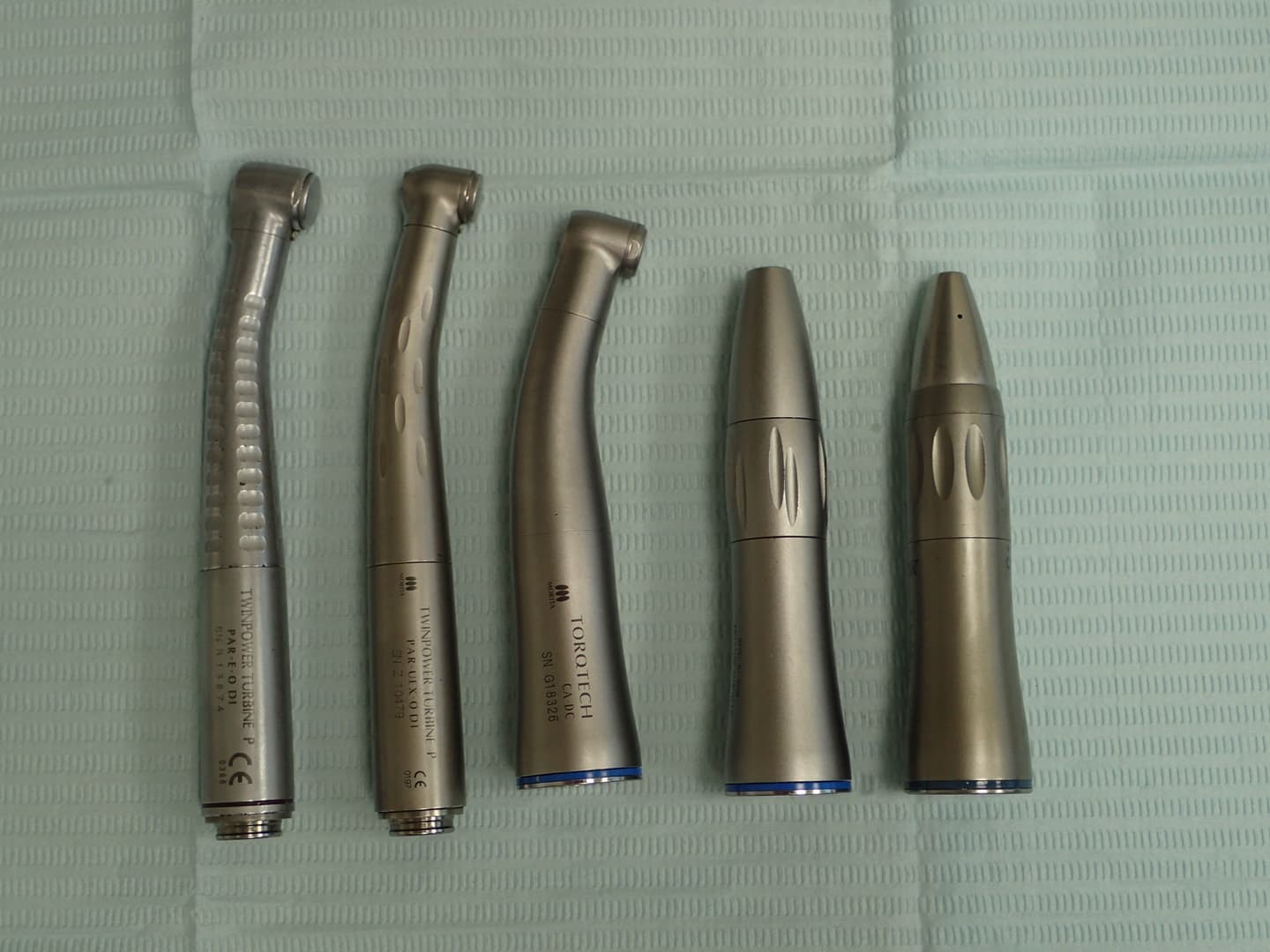 滅菌されたハンドピース類